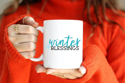 Winter Blessings SVG SVG So Fontsy Design Shop 
