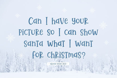 Winter Bumble Font Allouse.Studio 