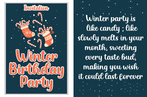 Winter Candy Font Manjali_Studio 