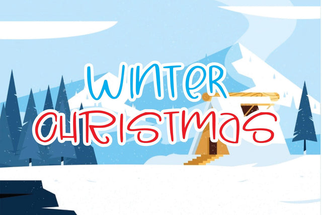 Winter Christmas Font goodigital_13 