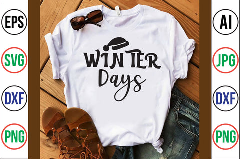 Winter Days svg SVG nirmal108roy 