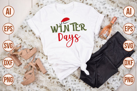 Winter Days SVG SVG nirmal108roy 