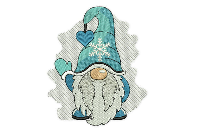 Winter Gnome Embroidery Design, Christmas Embroidery Designs Embroidery/Applique DESIGNS NextEmbroidery 