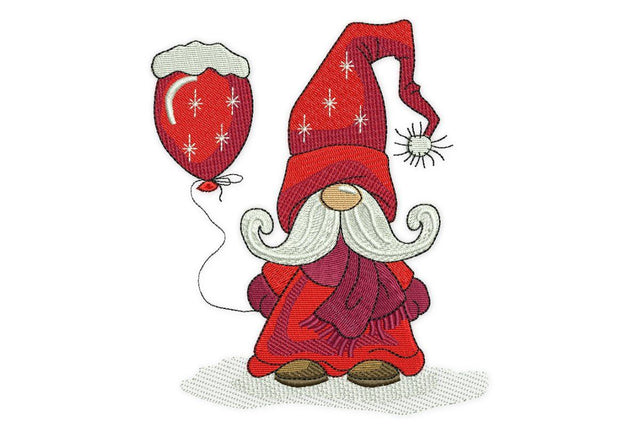 Winter Gnome Embroidery Design Embroidery/Applique DESIGNS NextEmbroidery 