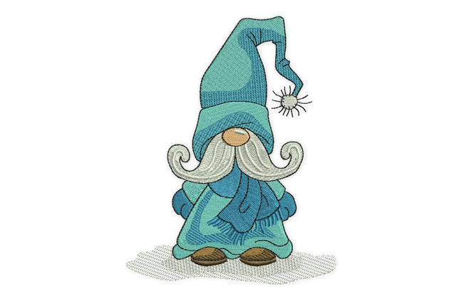 Winter Gnome Embroidery Design, Merry Christmas Embroidery Design, Holiday Machine Embroidery Design Embroidery/Applique DESIGNS NextEmbroidery 