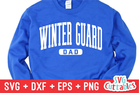 Winter Guard Guard svg - Winter Guard Family - svg - dxf - eps - png - Cut File - Silhouette - Cricut - Digital Download SVG Svg Cuttables 
