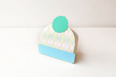 Winter Hat Gift Box SVG 3D Paper Risa Rocks It 