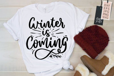 Winter Is Coming SVG Quotes Christmas SVG dapiyupi store 
