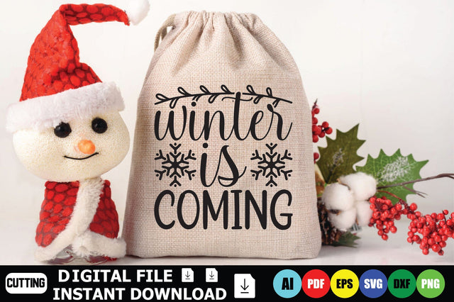 Winter Is Coming SVG Shahin alam 