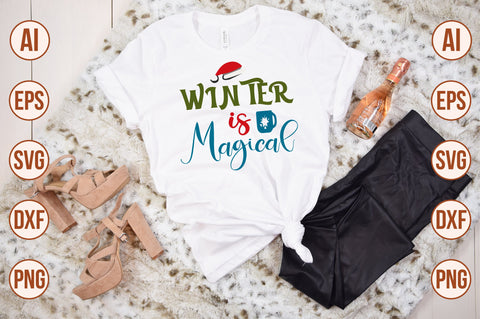Winter is Magical SVG SVG nirmal108roy 