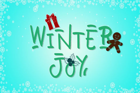 Winter Joy - Joyfully Font Font Dm Letter Studio 