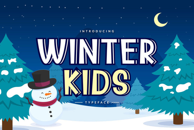 Winter Kids Font toni_std 
