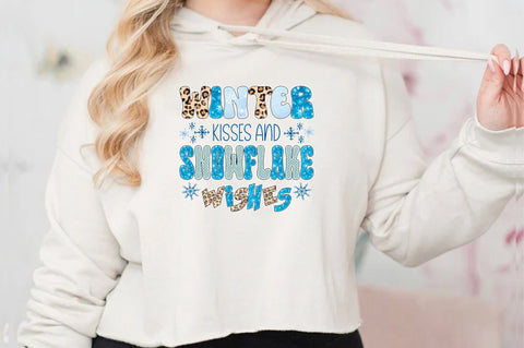 Winter Kisses and Snowflake Wishes Sublimation Sublimation Jagonath Roy 