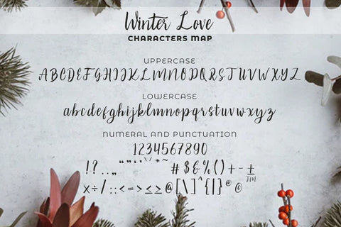 Winter Love Font Madatype Studio 