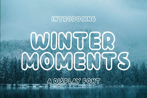 Winter Moments Font LetterdayStudio 