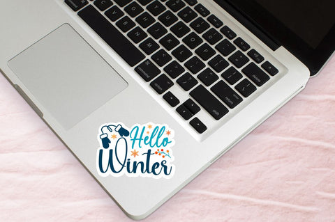 Winter Printable Stickers Png Bundle Sublimation Regulrcrative 