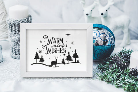 Winter Scene SVG Pack SVG Feya's Fonts and Crafts 