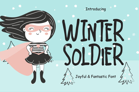 Winter Soldier Joyful & Fantastic Font Creatype Studio 