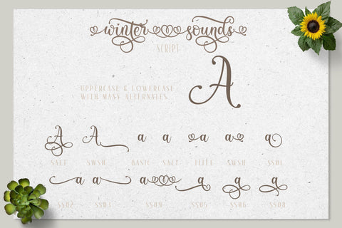 Winter Sounds | All Season Fonts Font studioalmeera 