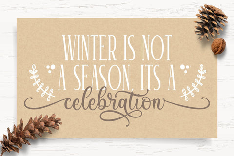 Winter Sounds | All Season Fonts Font studioalmeera 