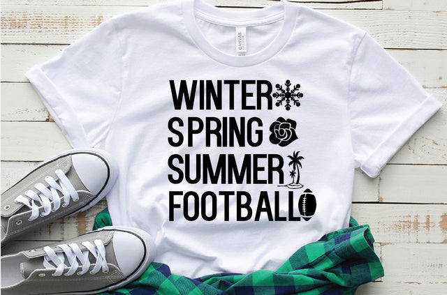 winter spring summer football SVG farhad farhad 
