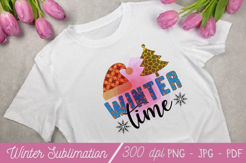 Winter Sublimation Designs, Retro Christmas Bundle,SVG Designs, SVG SH_Tee store 