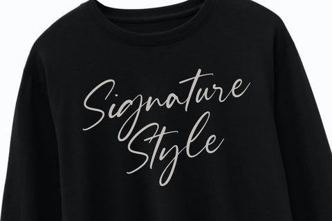 Winter Sunrise Modern Handbrushed Calligraphy Font Font Balpirick 