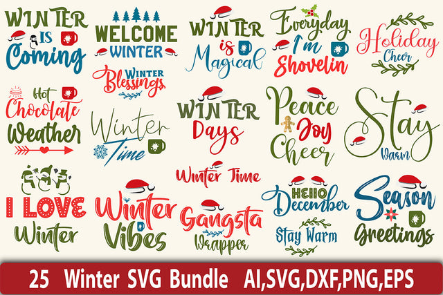 Winter SVG Bundle File SVG nirmal108roy 