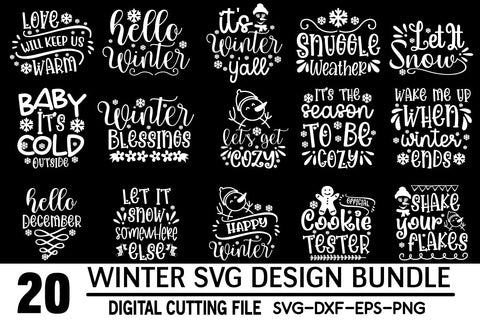Winter Svg Bundle SVG designstore 