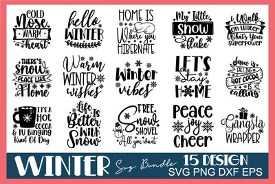 Winter SVG Bundle SVG md faruk hossain 