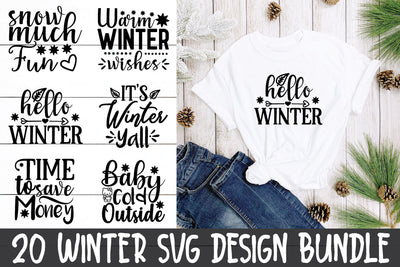 Winter SVG Bundle SVG md faruk hossain 