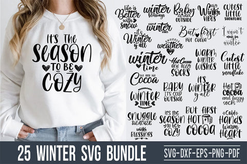 Winter SVG Bundle SVG nirmal108roy 