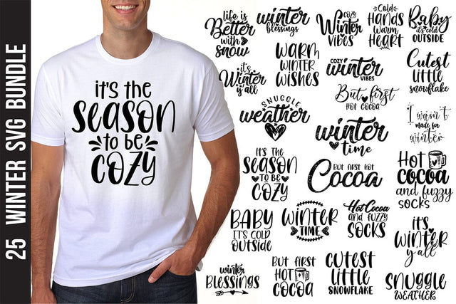 Winter SVG Bundle SVG nirmal108roy 