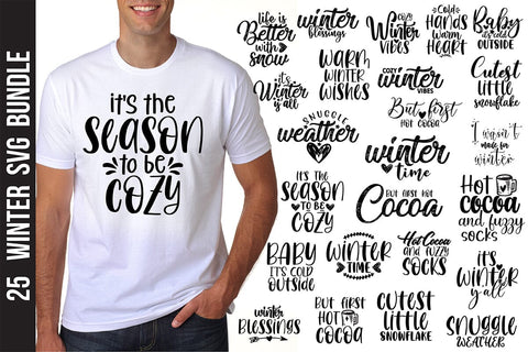 Winter SVG Bundle SVG nirmal108roy 