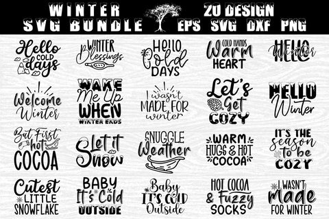 Winter SVG Bundle SVG SH_Tee store 