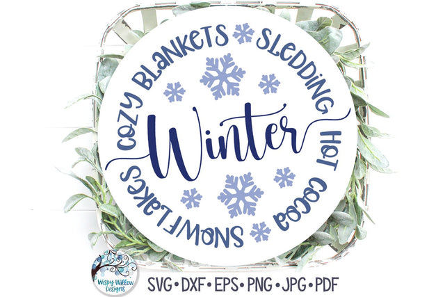 Winter SVG SVG Wispy Willow Designs 
