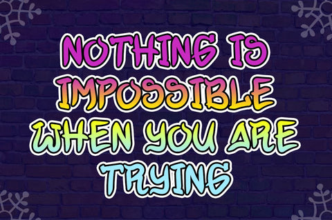 Winter Swash - Graffiti Font Font Illushvara Design 