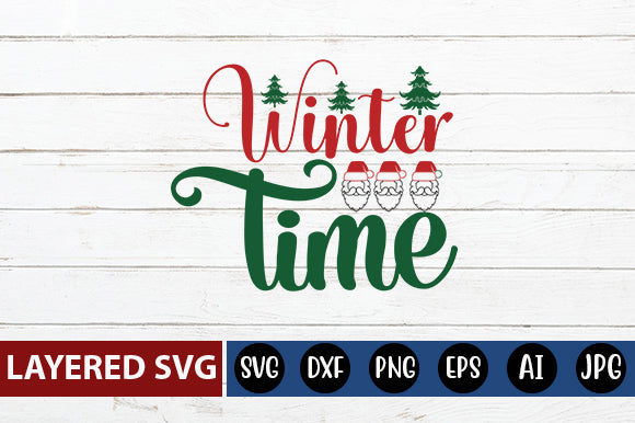 winter time SVG cute file SVG Blessedprint 