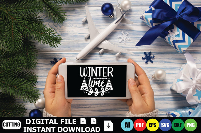 Winter Time SVG Shahin alam 