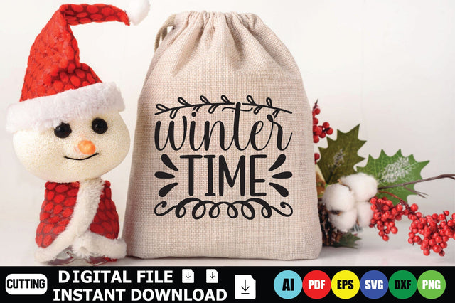 Winter Time SVG Shahin alam 