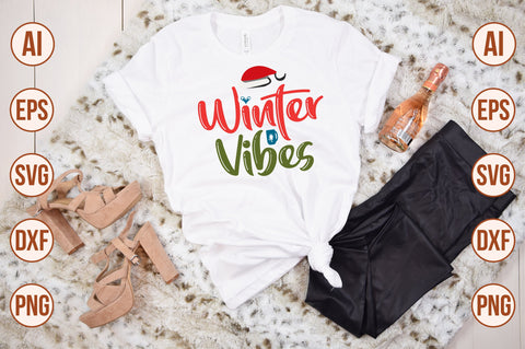 Winter Vibes SVG SVG nirmal108roy 