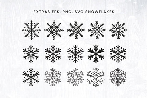 Winter Weather Font Manjali_Studio 