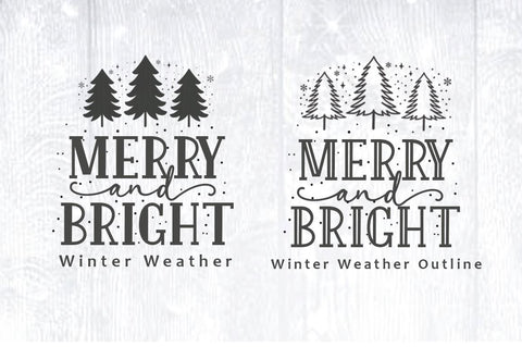 Winter Weather Font Manjali_Studio 