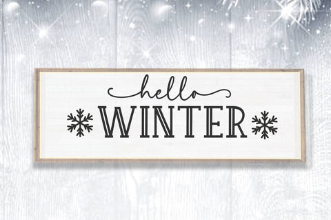 Winter Weather Font Manjali_Studio 