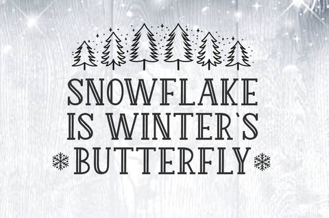 Winter Weather Font Manjali_Studio 