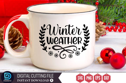 Winter weather SVG, Winter weather SVG DESIGNISTIC 