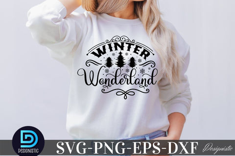 winter wonderland, Christmas SVG SVG DESIGNISTIC 