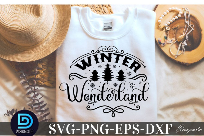 winter wonderland, Christmas SVG SVG DESIGNISTIC 