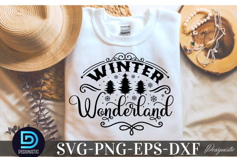 winter wonderland, Christmas SVG SVG DESIGNISTIC 