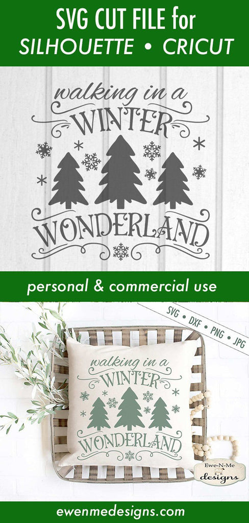 Winter Wonderland - Christmas Winter - SVG - So Fontsy